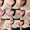 New Fashion Trend Unique Design Elegant Exquisite Irregular Shape Earrings Female Jewelry Party Premium Gift Earrings Jewelry Gift