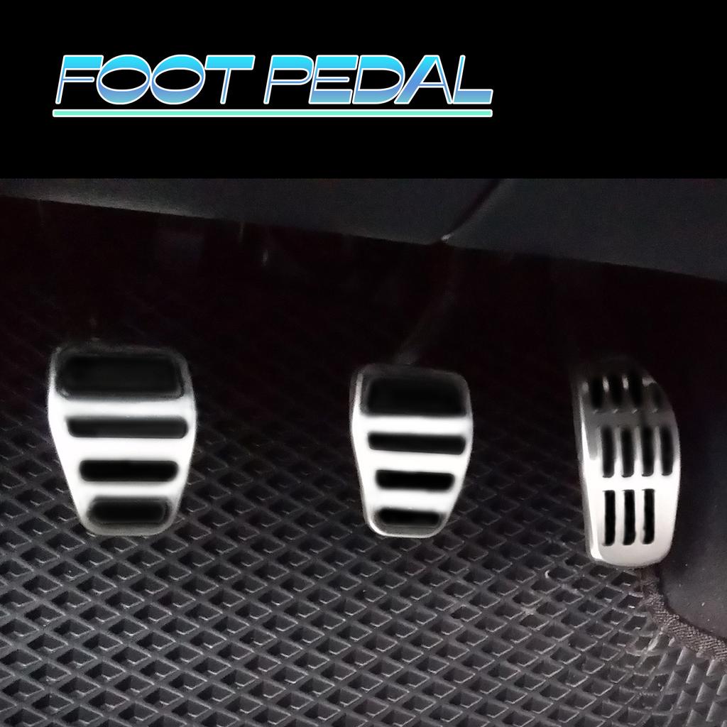 NonSlip AT MT Gas Brake Foot Pedal Pad Cover Kit For Nissan Qashqai J11 X-trail T32 Rogue Sport For Renault Kadjar Koleos QM6