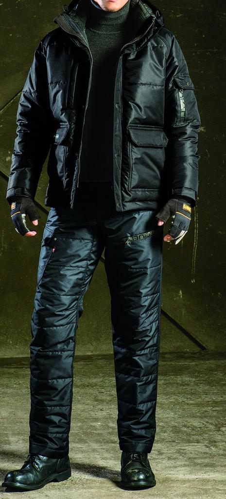 BURTLE Windproof Cargo Pants For 7512 35 Black 3L (Unisex) Autumn/Winter