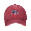 Blámóea and the Flowers  Icelandic Horse Baseball Cap Brand Unisex cap cute Hood western Hat Unisex Caps Womens