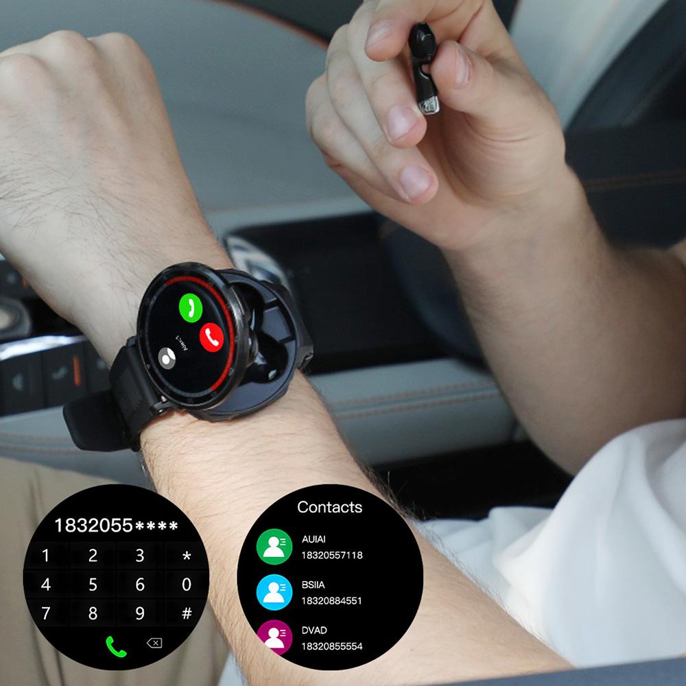 D11 Наушники TWS 2-в-1 Умные часы Звонок по Bluetooth Мониторинг здоровья Спортивные часы