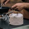Защитный чехол для газового баллона, белый, простой и элегантный, из ПУ-кожи, с кнопками-защелками, для кемпинга и пешего туризма