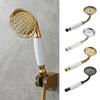 Handheld Shower Head Solid Brass Construction Timeless Design Shower Experience