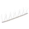 10 Piece Stainless Steel Bird Deterrent Spikes Set 5 m 5 Row