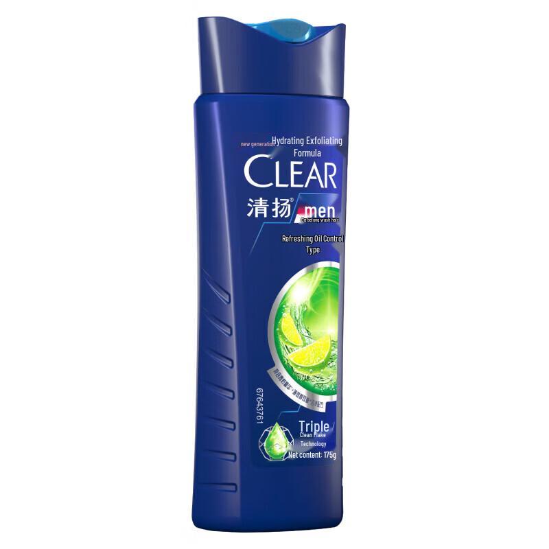 CLEAR Men Освежающий шампунь против перхоти для контроля жирности