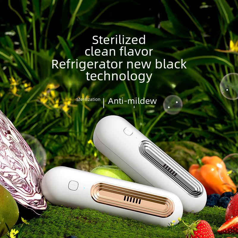 Портативный очиститель озона для дезодорации и стерилизации холодильника и ванной комнаты