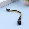 6-Pin To 8-Pin Pci-E Power Converter Extension Cable For Video Card Graphics Adapter Cable Powered Adapter