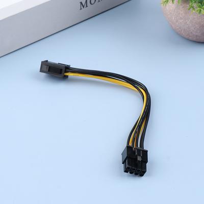 6-контактный на 8-контактный Pci-E кабель-удлинитель преобразователя питания для видеокарты Графический адаптер Кабель-адаптер с питанием