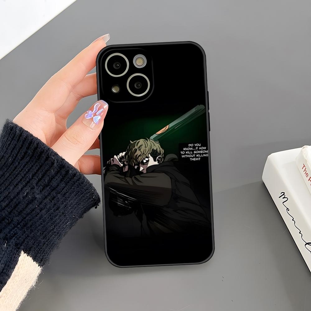 Чехол для телефона с аниме-персонажем Kill Stalker Для iPhone 16 Plus 15 14 Pro Max 13 Mini 11 12 Xr X Xs 6 7 8 SE Plus Задняя крышка