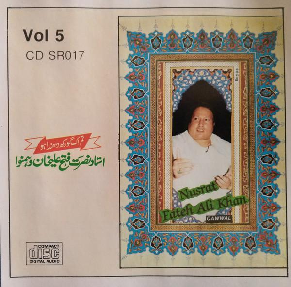 CD NUSRAT FATEH ALI KHAN & PARTY - Vol 5 CDSR017 Star Records, S 1990 UK World Music Used