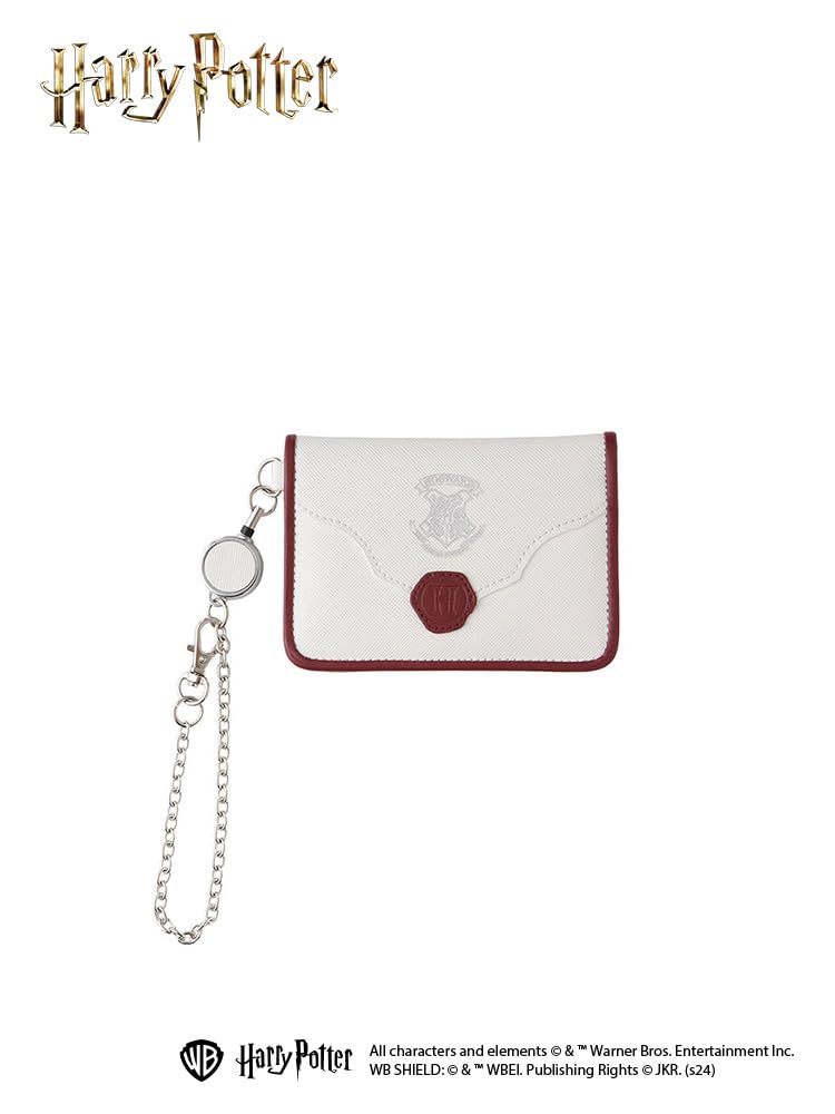 Pass Case Letter Style Pass Case 4319445 Ivory F [East Boy] <Harry Potter/Includes Card> Women's (810)