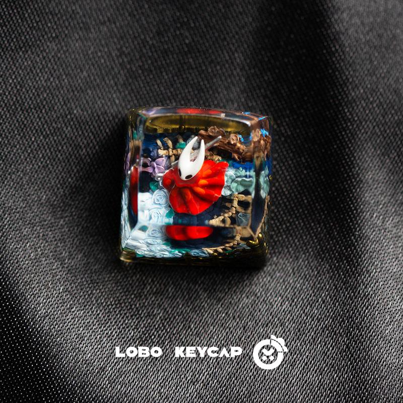 Hollow Knight Hornet Game Animation Peripherals Personality Creativity Resin Keycap Mechanical Keyboard Cute Keycap Exquisite Present