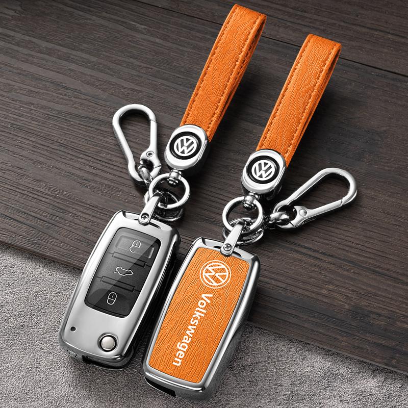 Чехол-брелок для ключа автомобиля VOLKSWAGEN VW для VW Volkswagen Polo Tiguan Passat B5 B6 B7 Golf 4 5 6 MK6 Jetta Beetle Eos Scirocco Up T