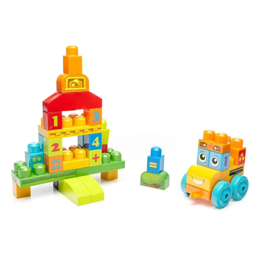 Mega Bloks 123 Автобус для детей от 1 года FBM80 (45 шт.)