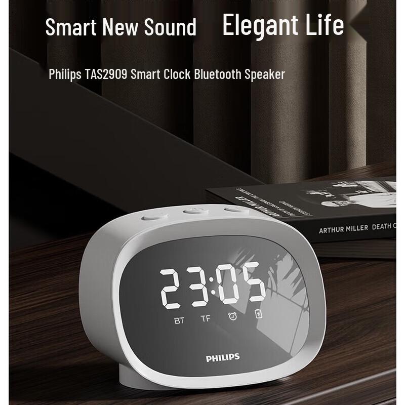 Philips TAS2909 Smart Bluetooth Speaker & Alarm Clock