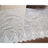 2 ярда Белая ретро цветочная вышивка кружевная отделка кружевная ткань для DIY на отрез 7,8 дюйма ширина