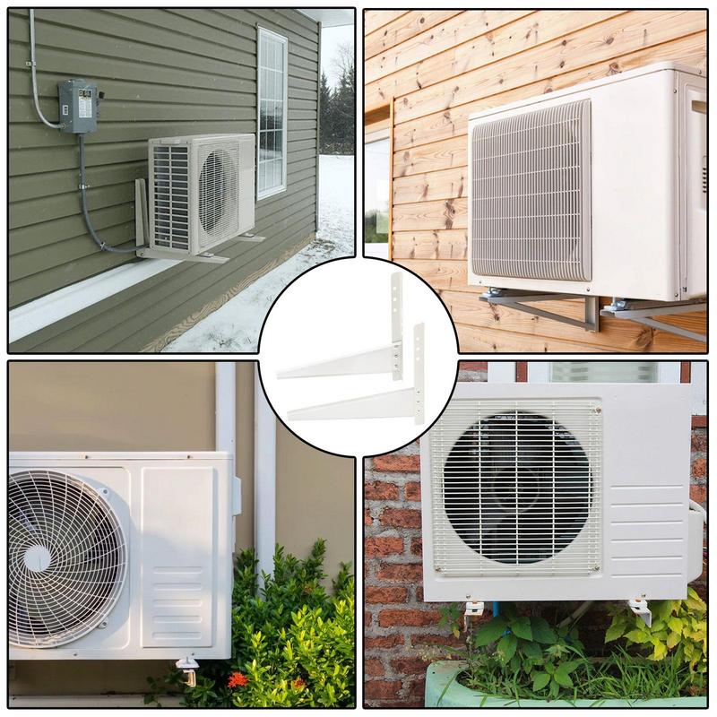 Универсальный кронштейн для поддержки кондиционера Сверхпрочная подставка для поддержки наружного блока Кронштейн для монтажа оконного кондиционера из нержавеющей стали