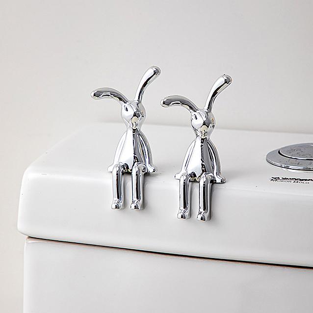 УФ-покрытие длинные уши кролика декоративные украшения домашний настольный компьютер декоративные украшения домашний декоративный кролик