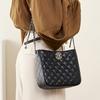 Commuter Chain Bag Bucket Bag Small Square Leather Small Fragrance Shoulder Bag High-grade Women's Bag Crossbody Bag