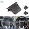 For Toyota Fortuner 2016 2017 2018  Hilux 2015 -  Hand-stitched Car Steering Wheel Cover Perforated Leather