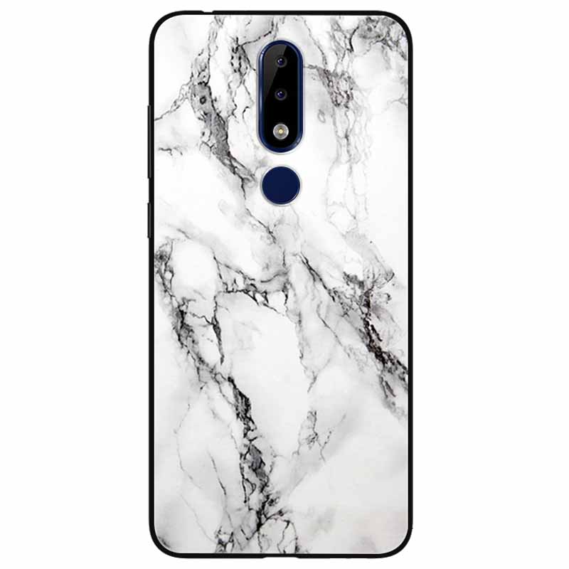 Для Nokia 5.1 Plus Чехол Мягкий Силикон Мультфильм Модный ТПУ Чехлы для Телефона для Nokia X5 Обложка 5.1Плюс Милый для NokiaX5 Защитный