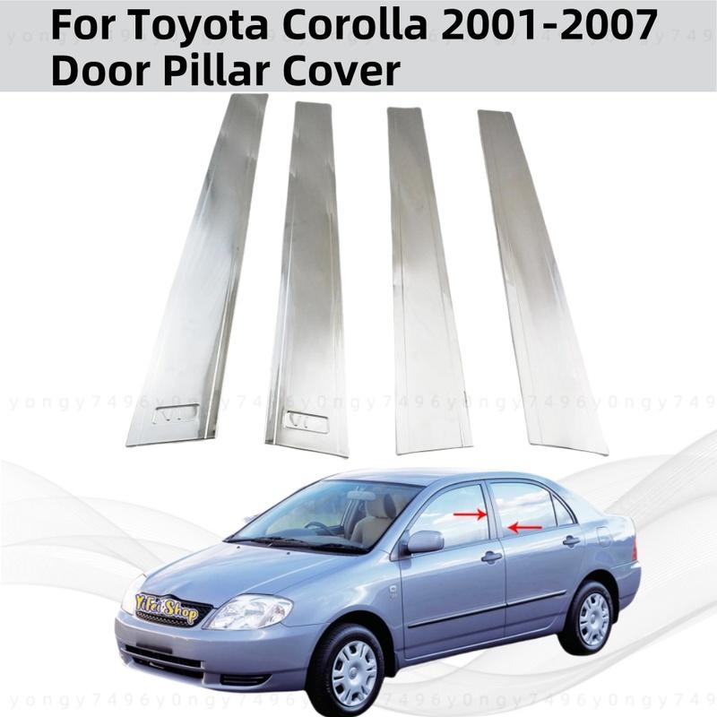 Автомобильные аксессуары для тюнинга ABS Хром Покрытие 2004 2006 2008 2010 2014 Для Toyota Probox Succeed Накладка на стойку двери Стиль наклейки