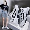 Белые женские туфли Кроссовки на толстой платформе с нескользящей подошвой Осенняя классика Дышащая обувь для бега Теннисные туфли Zapatos Mujer