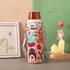 Baihui 500ml Large-Capacity Thermos Cup Cover for Adults, Portable Hand-Held Cross-Body Protective Cover, Anti-Fall