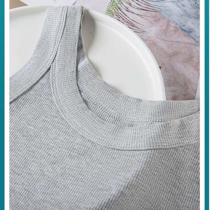 Женский летний и весенний тонкий жилет без рукавов на подтяжках с нижней частью внутри и защитой от потускнения снаружи