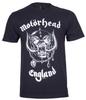 Футболка Motorhead Англия Футболка Блэк Метал Рок Музыка Официальная Новая