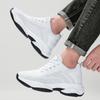 Lace-Up Men Elevator Shoes Height Increase Sneakers 8cm Male Comfortable Walking Footwear Breathable Men Casual Summer Shoes