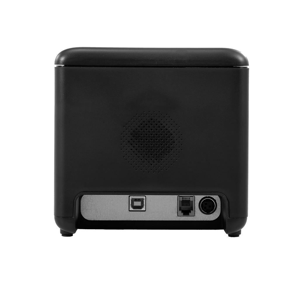 USB-термопринтер Чековый принтер Скорость печати 250 мм/с Максимальная поддержка Ширина бумаги 80 мм Автоматический резак