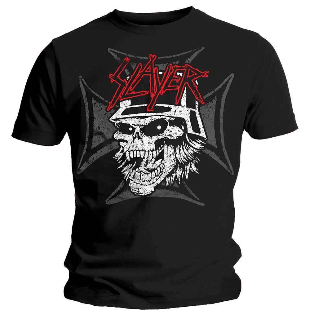 Slayer Men's Graphic Skull T-Shirt, Black, XX-Large