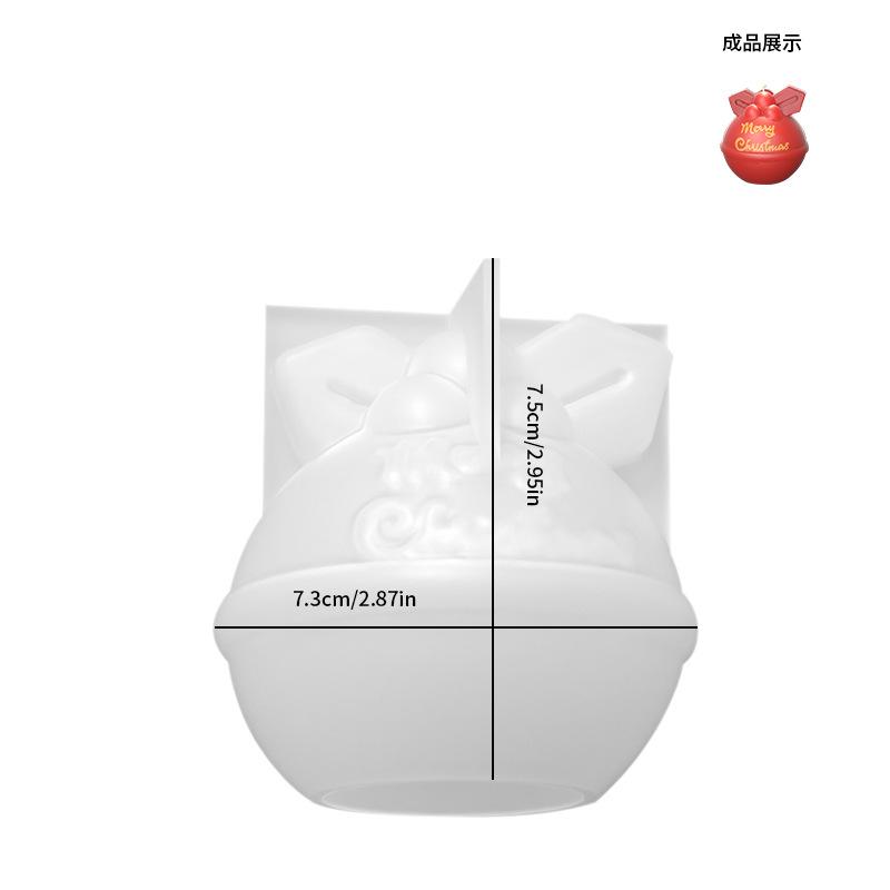 2025 New Christmas Elk Hat Snowman Silicone Candle Mold Handmade Christmas Snowman Aromatherapy Resin Mold DIY Party Gift