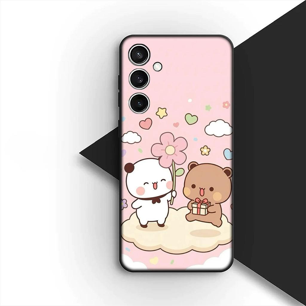 Casing for Apple iPhone 17 Pro XS Max Air 6 7 8 Plus 5 + SE 2022 SE2 16E Phone Cover Soft Case Bubus Panda Cartoon Bear Dudus