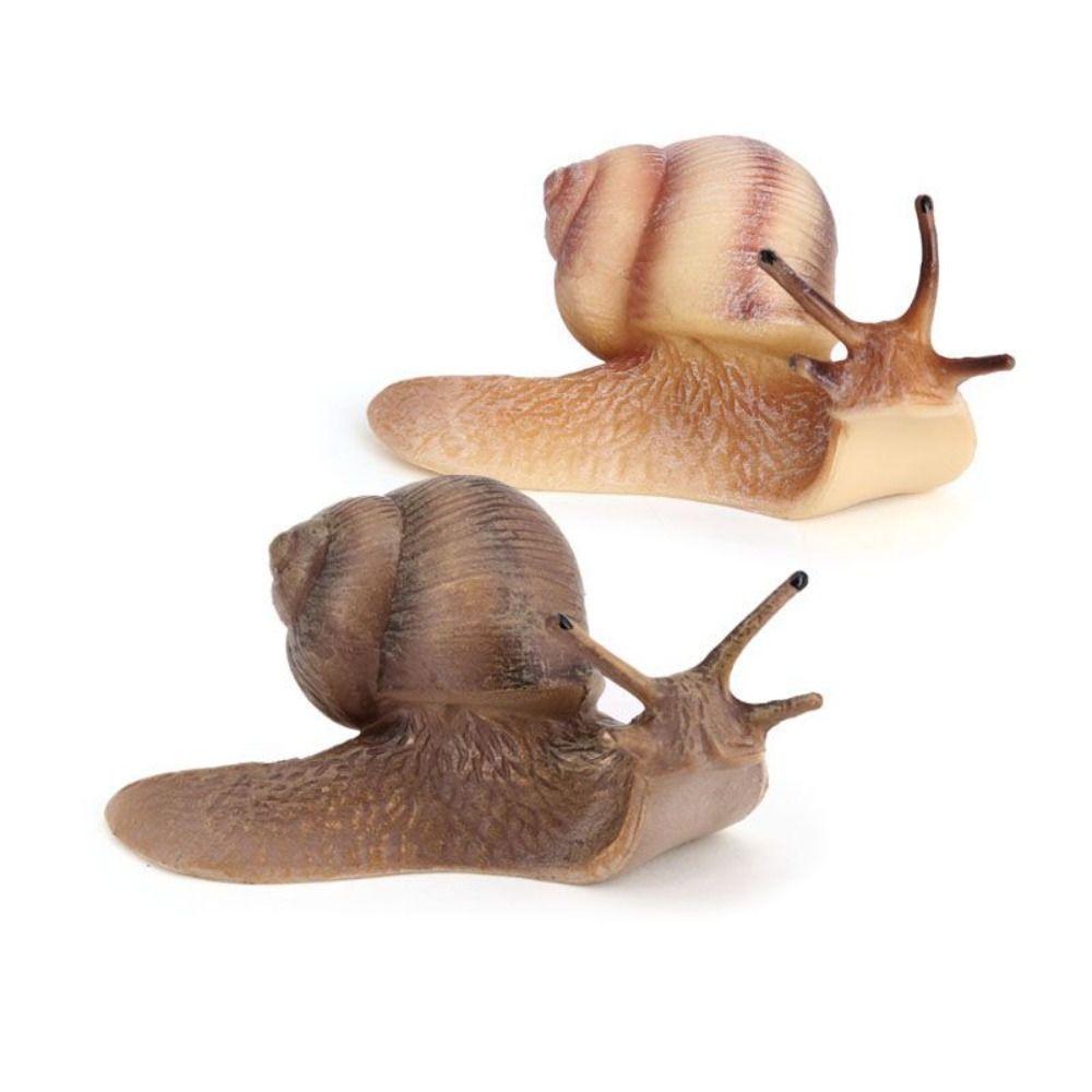 Science Children's Cognitive Education Snail Statue Snail Model Simulation Insect Garden Decoration