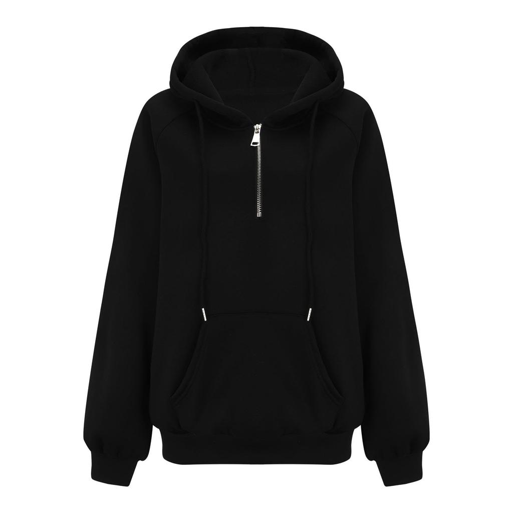 Женская толстовка с капюшоном на молнии, длинная, легкая, свободная, с длинным рукавом, повседневная, с карманами