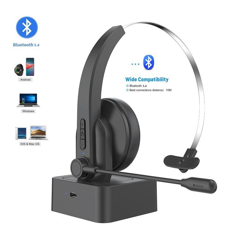 Беспроводная Bluetooth-гарнитура для службы поддержки клиентов, водителей грузовиков и авиации