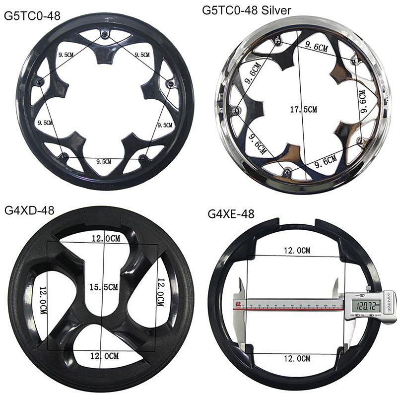 Bicycle Cycling Crankset Protector Cover Chainring Crank chain wheel guard Bike chainwheel Protective Cover Sprocket Protection