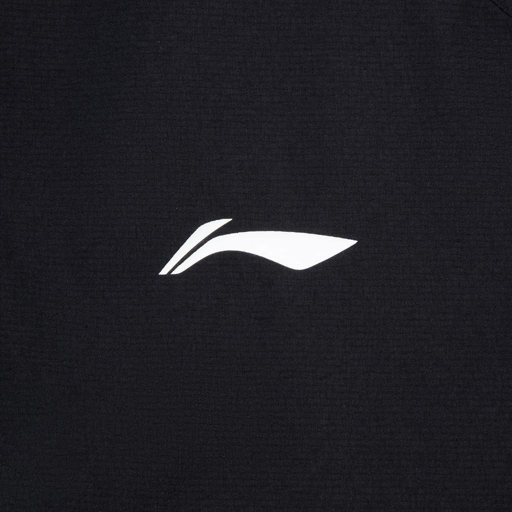 Li-Ning Ветрозащитная и водоотталкивающая хлопковая куртка с капюшоном Серия для фитнеса Мужская куртка AJMV157-3