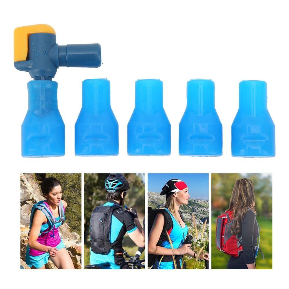 6PCS Lightweight Bite Valve Replacement Tube Nozzle Replacement for Backpack Water Reservoir
