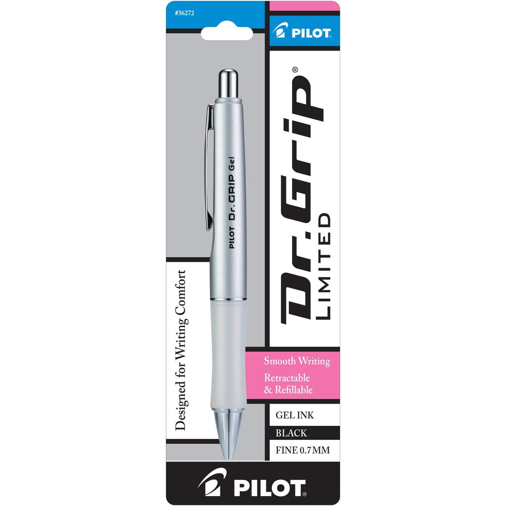 Pilot Шариковая ручка с гелевыми чернилами Grip Gel Limited Black Platinum [Реимпортированный продукт] Dr. 0.7mm (хорошо)