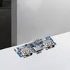 Зарядная плата для литиевой батареи Micro/Type-C, USB 5V 2.4A, аксессуары для мобильного power bank, двойной USB-модуль для мобильного power bank для телефона