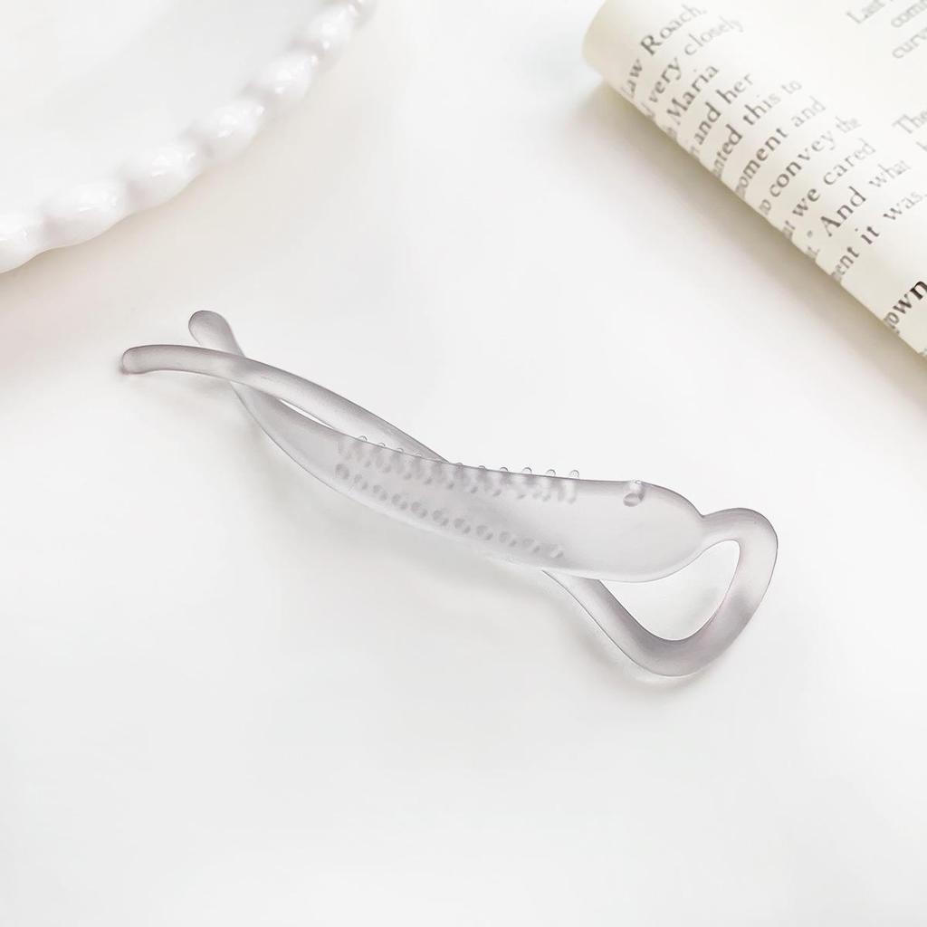 Элегантная заколка-банан в корейском стиле для хвостиков и пучков