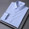 Men's Plus Size Iron-Free White Dress Shirt