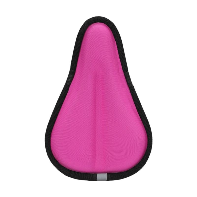 Non Slip Reflective Bicycles Saddles Pad with Soft Padding for Childrens Mountain Road Bikes