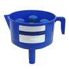 Funnel Type Oil and Water Separator with Four Filter Elements Fuel Filter Fitting Compatible with Diesel Engines