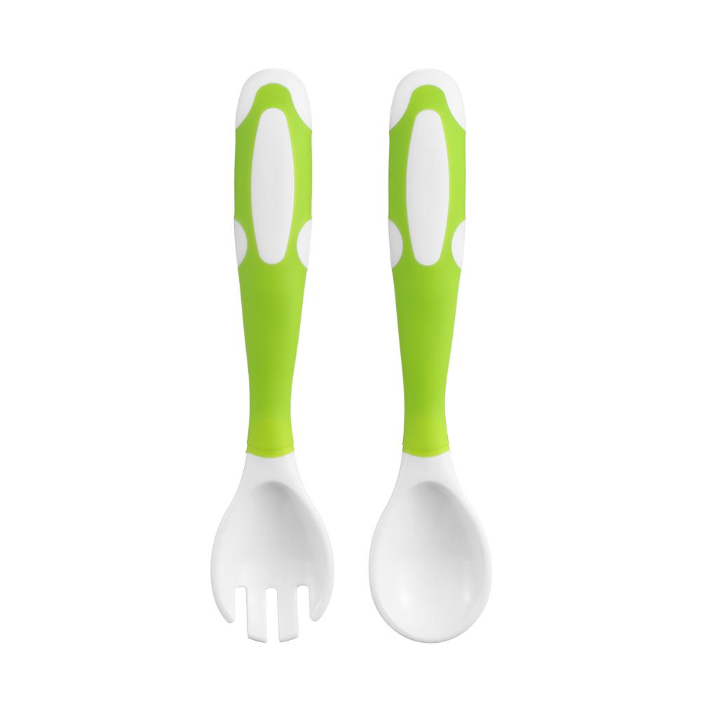 Baby Spoon and Set Travel Case Bendable& Non-Slip Handle Baby Training Spoon with Storage Box Portable Baby Tableware for Babies Infants Toddlers