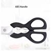 Stainless Steel Blade ABS Handle Multi Barbecue Clips Gourd Household Kitchen Scissors With Beer Opener Nutcracker