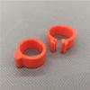 100 Pcs Colorful Bird Animal Poultry Leg Band Clip Rings